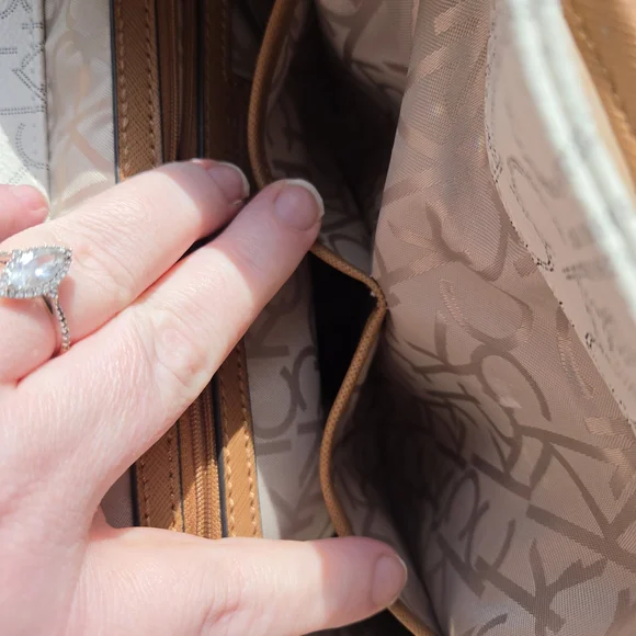 Calvin Klein Hudson Cargo Signature BackPack NWOT - Picture 7 of 9